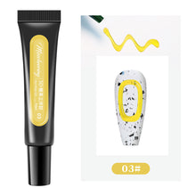 Load image into Gallery viewer, 10ml 5D Hose Stereo Nail Glue Multicoloured Three-dimensional Nail Polish Glue Manicure Tools Nail Art Accessories
