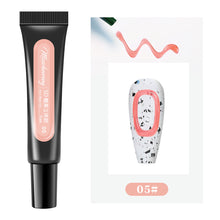 Load image into Gallery viewer, 10ml 5D Hose Stereo Nail Glue Multicoloured Three-dimensional Nail Polish Glue Manicure Tools Nail Art Accessories
