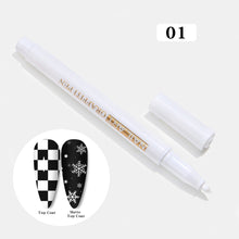 Load image into Gallery viewer, Nail Painting Pen Faint Dye Pen Multicolored Pigment Graffiti Painting Pen Manicure Draw Paint Pen Nail Art Tool
