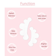 Load image into Gallery viewer, 50pairs Cloud-shaped Eye Patches Comfortable Breathable Eyelash Extension Patches Graft Eyelash Eye Patches Remove Eyelash Pads
