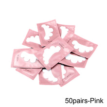 Load image into Gallery viewer, 50pairs Cloud-shaped Eye Patches Comfortable Breathable Eyelash Extension Patches Graft Eyelash Eye Patches Remove Eyelash Pads
