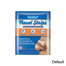 Load image into Gallery viewer, 6pcs/pack Breathing Anti-snoring Nasal Patches Relieve Nasal Congestion Cold Rhinitis Snoring Nasal Strips Health Care
