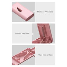 Load image into Gallery viewer, Portable Medicine Cutter Pill Box Durable Travel Tablet Storage Case Mini Plastic Medicine Box Medicine Container
