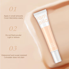 Load image into Gallery viewer, Facial Concealer Waterproof Sweatproof Concealer Cover Dark Circles Spots Acne Facial Makeup Concealer Cosmetics
