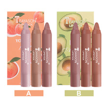 Load image into Gallery viewer, 3pcs/set Mist Velvet Matte Lipstick Nude Non-fading Long Lasting Matte Lipstick Lip Makeup Cosmetics
