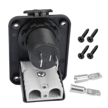 Load image into Gallery viewer, Car Plug Cigarette Lighter Socket Charger Flush Mount Recessed Plate for Caravan Camper Boat Truck 12V 50A
