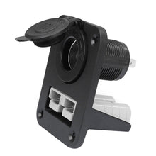 Load image into Gallery viewer, Car Plug Cigarette Lighter Socket Charger Flush Mount Recessed Plate for Caravan Camper Boat Truck 12V 50A
