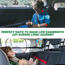 Load image into Gallery viewer, Universal Adjustable Car Headrest Mount Holder Stretchable Silicone Cover Bracket Seat Compatible For Ipad Tablets Phone
