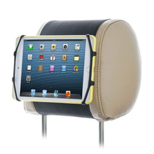 Load image into Gallery viewer, Universal Adjustable Car Headrest Mount Holder Stretchable Silicone Cover Bracket Seat Compatible For Ipad Tablets Phone
