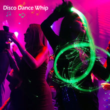 Load image into Gallery viewer, LED Fiber Optic Whip Dancing Whips Battery Powered Glowing Whip Sparkle Flow Light-up Whip Lighting Show For Party
