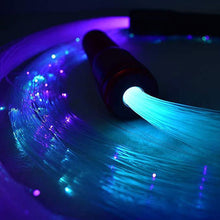 Load image into Gallery viewer, LED Fiber Optic Whip Dancing Whips Battery Powered Glowing Whip Sparkle Flow Light-up Whip Lighting Show For Party
