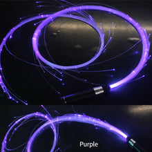 Load image into Gallery viewer, LED Fiber Optic Whip Dancing Whips USB Rechargeable Glowing Whip Sparkle Flow Light-up Whip Lighting Show For Party
