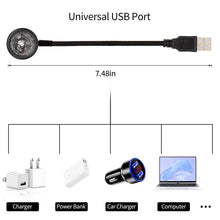 Load image into Gallery viewer, USB LED DJ Stage Lights RGB Sound Activated Rotating Disco Party Magic Ball Projector Lamp Home Car Atmosphere Christmas
