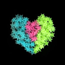 Load image into Gallery viewer, Luminous Butterfly Bear Snowflake Dolphin Wall Stickers Glow In The Dark Decal for Kids Baby Room Bedroom Christmas Home Decoration
