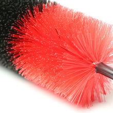 Load image into Gallery viewer, Multifunction Dual Color Car Wheel Brush Tire Rim Detailing Brush Car Wheel Wash Cleaning Plastic Handle Auto Washing Tools
