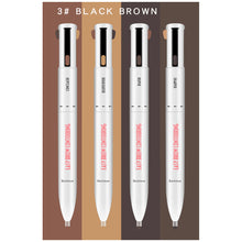 Load image into Gallery viewer, 4 In 1 Rotating Eyebrow Pencil Waterproof Eyebrow Pen Long Lasting Natural Eyebrow Pencil Facial Makeup Cosmetics

