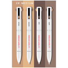 Load image into Gallery viewer, 4 In 1 Rotating Eyebrow Pencil Waterproof Eyebrow Pen Long Lasting Natural Eyebrow Pencil Facial Makeup Cosmetics
