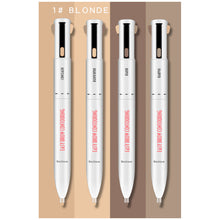Load image into Gallery viewer, 4 In 1 Rotating Eyebrow Pencil Waterproof Eyebrow Pen Long Lasting Natural Eyebrow Pencil Facial Makeup Cosmetics
