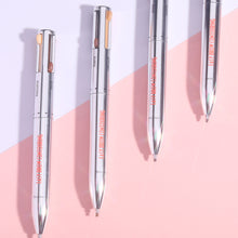 Load image into Gallery viewer, 4 In 1 Rotating Eyebrow Pencil Waterproof Eyebrow Pen Long Lasting Natural Eyebrow Pencil Facial Makeup Cosmetics
