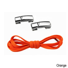 Load image into Gallery viewer, 6MM No Tie Shoe Laces Press Lock Shoelaces Magnetic Shoelace Without Ties Elastic Laces Sneaker Kids Adult Widened Flat Shoelace For Shoes
