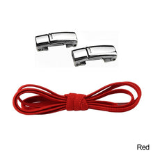 Load image into Gallery viewer, 6MM No Tie Shoe Laces Press Lock Shoelaces Magnetic Shoelace Without Ties Elastic Laces Sneaker Kids Adult Widened Flat Shoelace For Shoes
