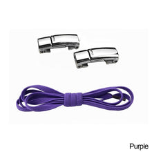 Load image into Gallery viewer, 6MM No Tie Shoe Laces Press Lock Shoelaces Magnetic Shoelace Without Ties Elastic Laces Sneaker Kids Adult Widened Flat Shoelace For Shoes
