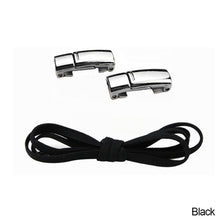 Load image into Gallery viewer, 6MM No Tie Shoe Laces Press Lock Shoelaces Magnetic Shoelace Without Ties Elastic Laces Sneaker Kids Adult Widened Flat Shoelace For Shoes
