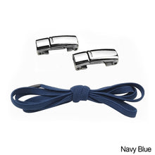 Load image into Gallery viewer, 6MM No Tie Shoe Laces Press Lock Shoelaces Magnetic Shoelace Without Ties Elastic Laces Sneaker Kids Adult Widened Flat Shoelace For Shoes
