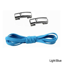 Load image into Gallery viewer, 6MM No Tie Shoe Laces Press Lock Shoelaces Magnetic Shoelace Without Ties Elastic Laces Sneaker Kids Adult Widened Flat Shoelace For Shoes
