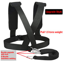Load image into Gallery viewer, Fitness Equipment Shoulder Harness Pull Sled Drag Speed Weight Training Workout Strap Weight Muscle Resistance Training Sport Accessories
