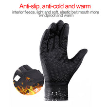 Load image into Gallery viewer, Outdoor Waterproof Gloves Winter Touch Screen Ski Gloves Men's and women's Wind-proof Cycling Gloves
