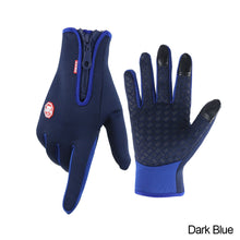 Load image into Gallery viewer, Outdoor Waterproof Gloves Winter Touch Screen Ski Gloves Men's and women's Wind-proof Cycling Gloves

