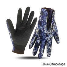 Load image into Gallery viewer, Outdoor Waterproof Gloves Winter Touch Screen Ski Gloves Men's and women's Wind-proof Cycling Gloves
