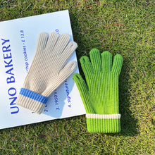 Load image into Gallery viewer, Women Winter Pure Color Knitted Woolen Gloves Screen Student Riding Split Finger Thick Warm Gloves Couple Christmas Gift
