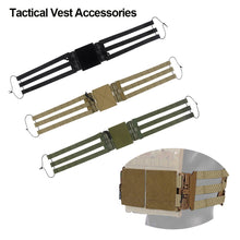 Load image into Gallery viewer, Tactical Nylon Skeletal Cummerbund With Quick Release Buckle Set Kit 3 Band For JPC 420 419 XPC Hunting Vest Airsoft Accessories
