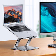 Load image into Gallery viewer, Laptop Stand Adjustable Aluminum Alloy Notebook Tablet Stand Up to 17 Inch Laptop Portable Fold Holder Cooling Bracket Support

