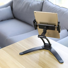 Load image into Gallery viewer, Multifunctional Desktop Aluminum Alloy Mobile Phone Tablet Bracket Chase Drama Brush Video Online Class Universal Lazy Wall Bracket
