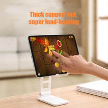 Load image into Gallery viewer, Portable Foldable Desktop Lazy Live Broadcast Chasing Drama Online Class Learning Can Put Wireless Charging Mobile Phone Bracket Stable And Not Shaking
