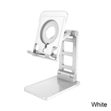 Load image into Gallery viewer, Portable Foldable Desktop Lazy Live Broadcast Chasing Drama Online Class Learning Can Put Wireless Charging Mobile Phone Bracket Stable And Not Shaking
