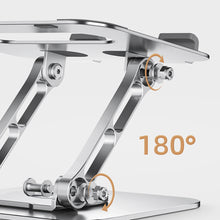 Load image into Gallery viewer, 360-degree Rotating Lift Desktop Folding Bracket Aluminum Alloy Flat Bracket Online Class Live Painting Bracket
