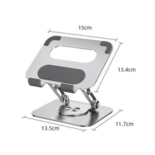 Load image into Gallery viewer, 360-degree Rotating Lift Desktop Folding Bracket Aluminum Alloy Flat Bracket Online Class Live Painting Bracket
