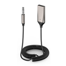 Load image into Gallery viewer, Bluetooth Aux Adapter Wireless Car Bluetooth Receiver USB to 3.5mm Jack Audio Music Mic Handsfree Adapter for Car Speaker
