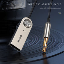 Load image into Gallery viewer, Aux Bluetooth Adapter Dongle Cable For Car 3.5mm Jack Aux Bluetooth 5.0 4.2 4.0 Receiver Speaker Audio Music Receiver

