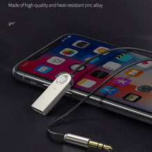 Load image into Gallery viewer, Aux Bluetooth Adapter Dongle Cable For Car 3.5mm Jack Aux Bluetooth 5.0 4.2 4.0 Receiver Speaker Audio Music Receiver
