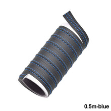 Load image into Gallery viewer, 50cm/2m/4m DIY Car Self-adhesive Decorative Line Flexible Interior Molding Decorative Strip Auto Parts Braided Strip Dashboard Sticker
