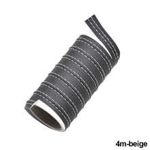 Load image into Gallery viewer, 50cm/2m/4m DIY Car Self-adhesive Decorative Line Flexible Interior Molding Decorative Strip Auto Parts Braided Strip Dashboard Sticker
