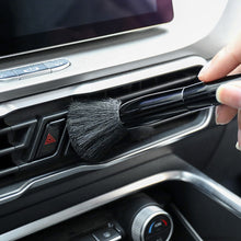 Load image into Gallery viewer, 2Pcs Car Ultra-Soft Detailing Brush Super Soft Auto Interior Detail with Synthetic Bristles Duster Brush for Dash Air Outlet Wheel
