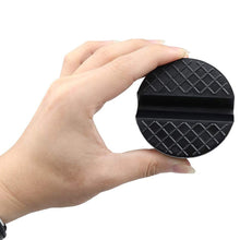 Load image into Gallery viewer, Universal Portable Car Lift Jack Stand Rubber Pads Black Rubber Slotted Floor Jack Pad Frame Rail Adapter
