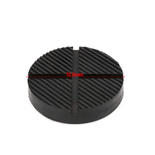 Load image into Gallery viewer, Universal Portable Car Lift Jack Stand Rubber Pads Black Rubber Slotted Floor Jack Pad Frame Rail Adapter
