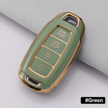 Load image into Gallery viewer, TPU Car Key Fob Case Key Fob Cover for Hyundai i30 Ix35 KONA Encino Solaris Azera Grandeur Ig Accent Santa Fe Palisade Keyless
